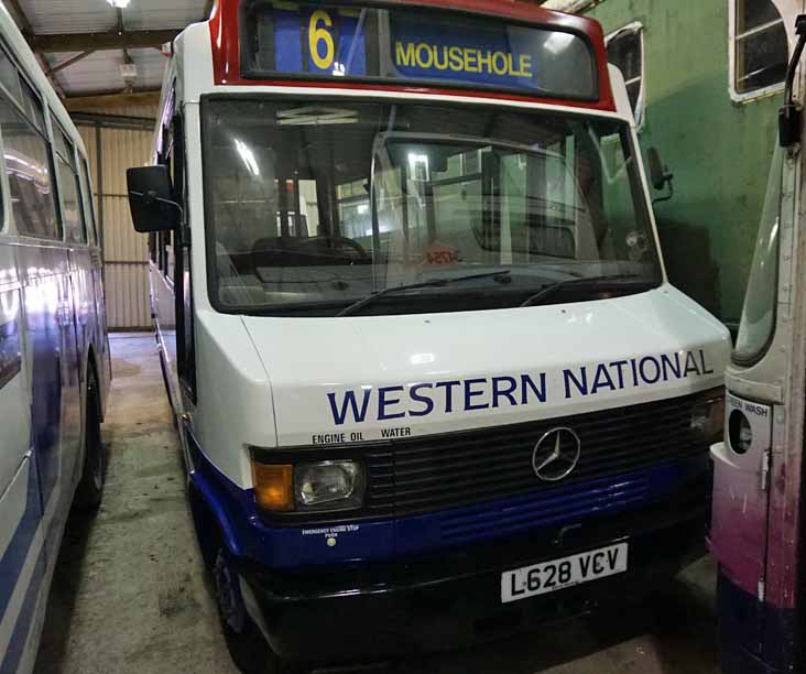 Western National Mercedes 709D Plaxton Beaver 628